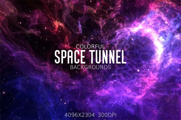 Space Backgrounds (Nebula, Galaxy, Stars, Planets & More)