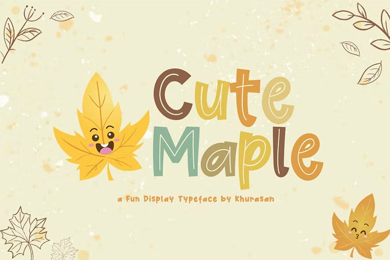 Cute Maple Font