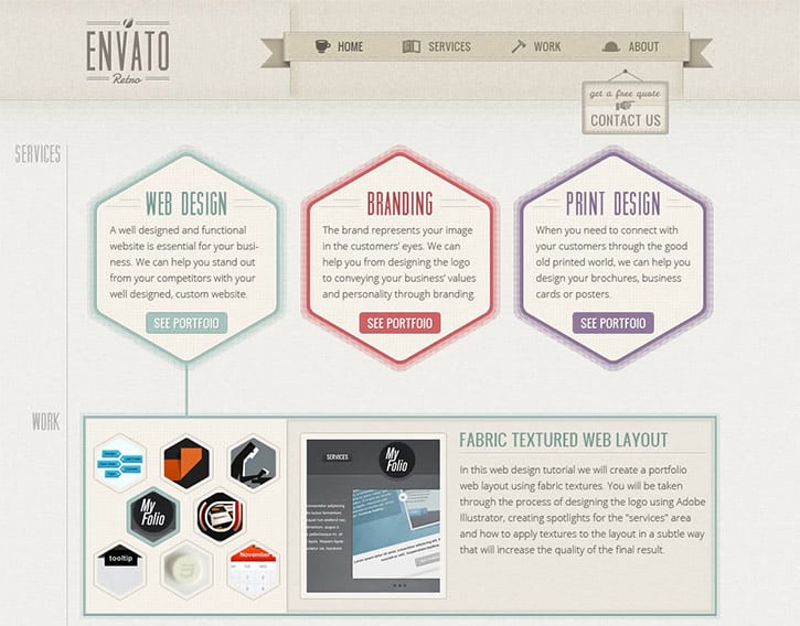 Tutorials for Designing Websites in Photoshop