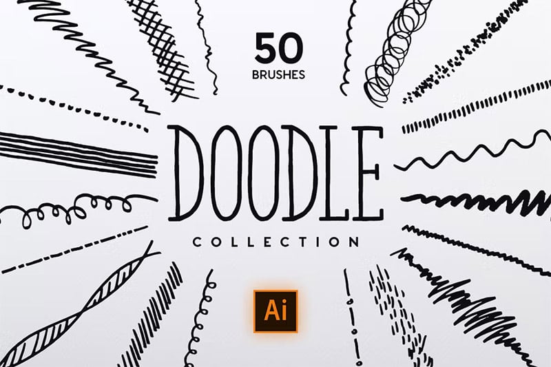 Doodle Brush Collection