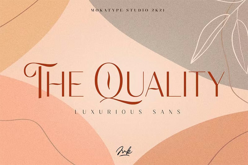 Elegant Fonts - The Quality