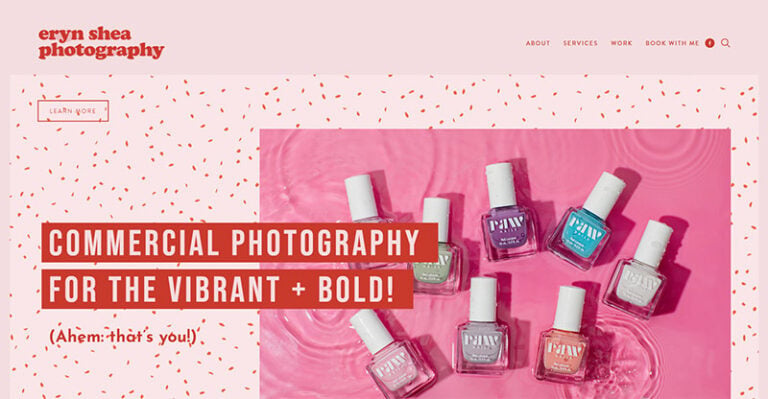 Eryn Shea Squarespace Website