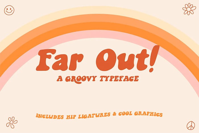 Far Out - '60s Fonts