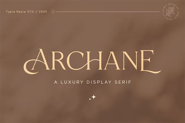 Feminine Fonts - Archane