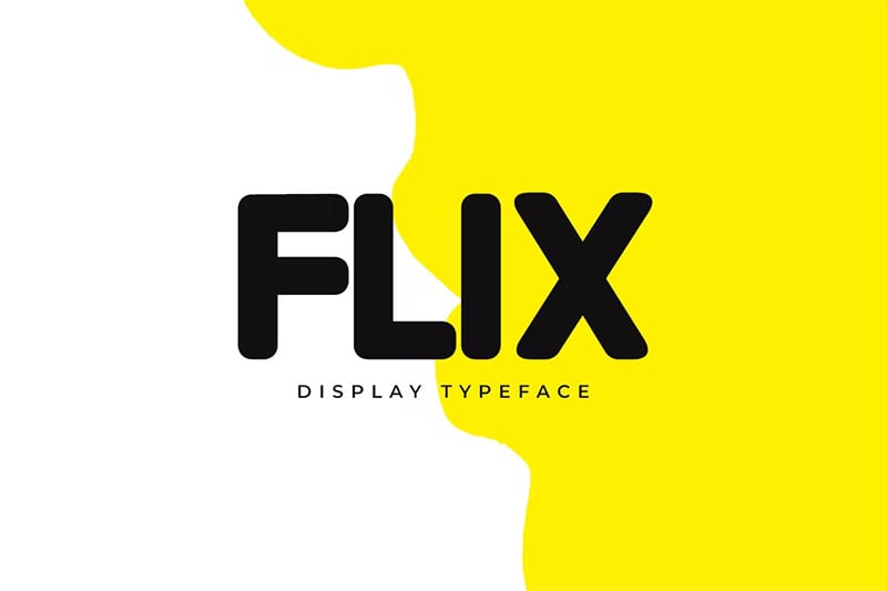 Flix - Display Typeface