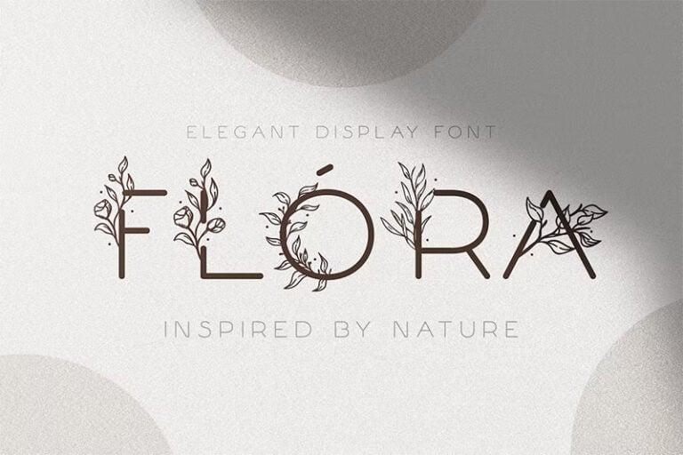 Best Floral Fonts for Nature-Inspired Designs