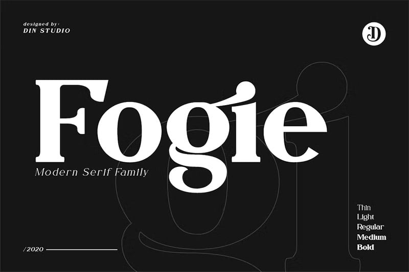 Fogie - Newspaper Headline Font