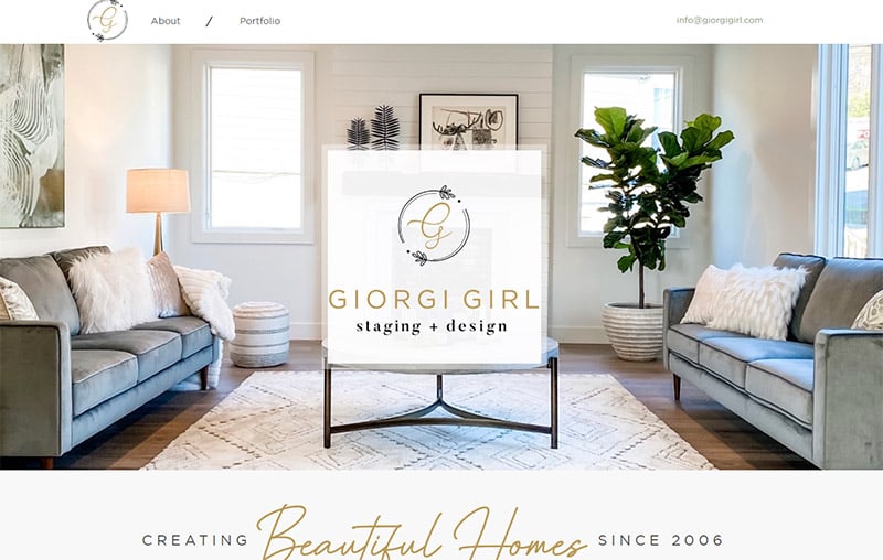 Giorgi Girl Design and Staging