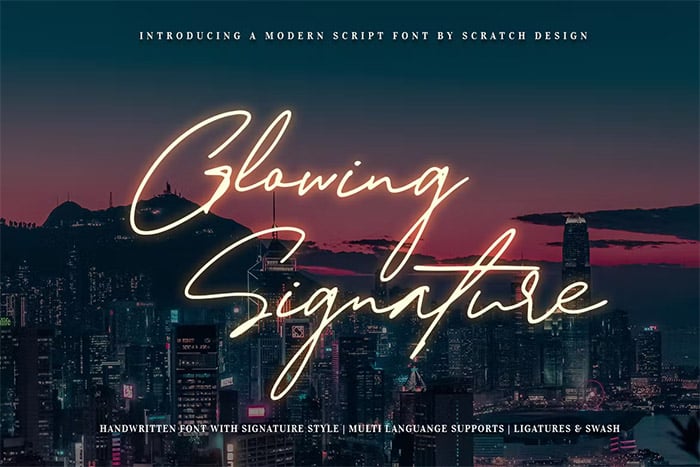 Glowing Signature