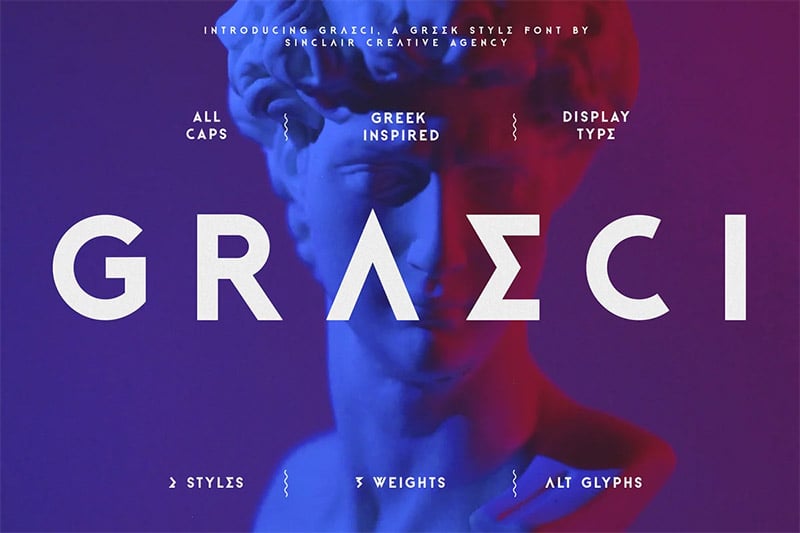 Graeci - Greek-Inspired Font