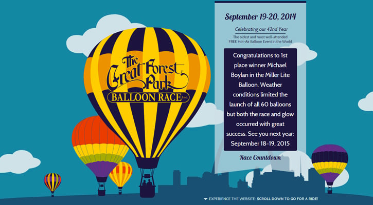 Great Forest Park Balloon Race