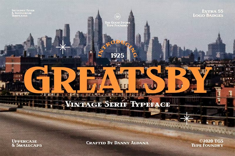 Greatsby Typeface