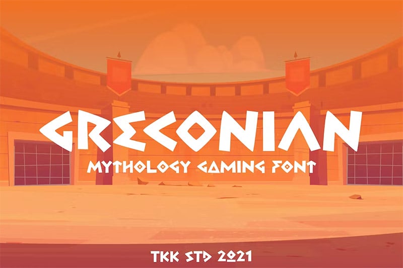 Greconian - Ancient Greek Font