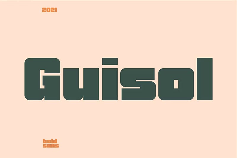 Guisol Bold Sans