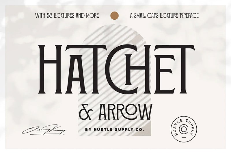 Hatchet and Arrow