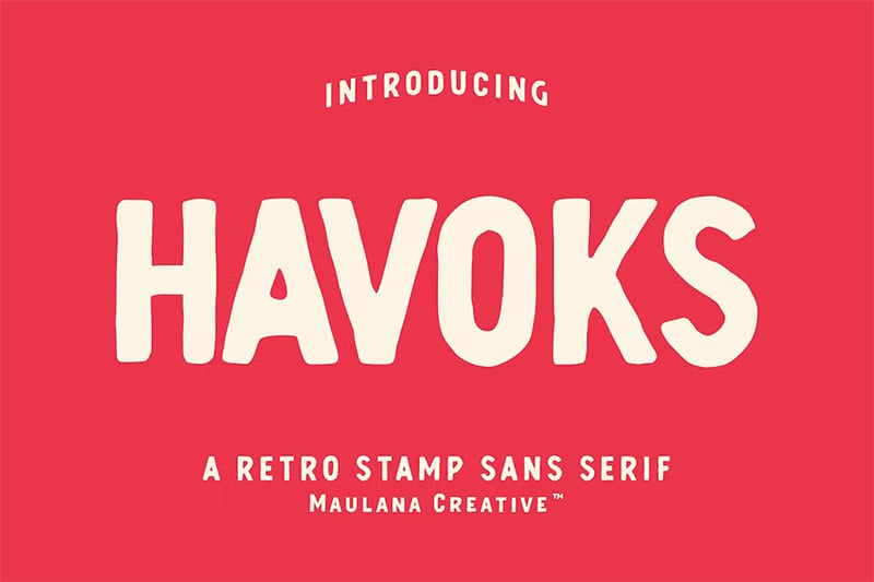 Havoks - Stamp Sans Serif