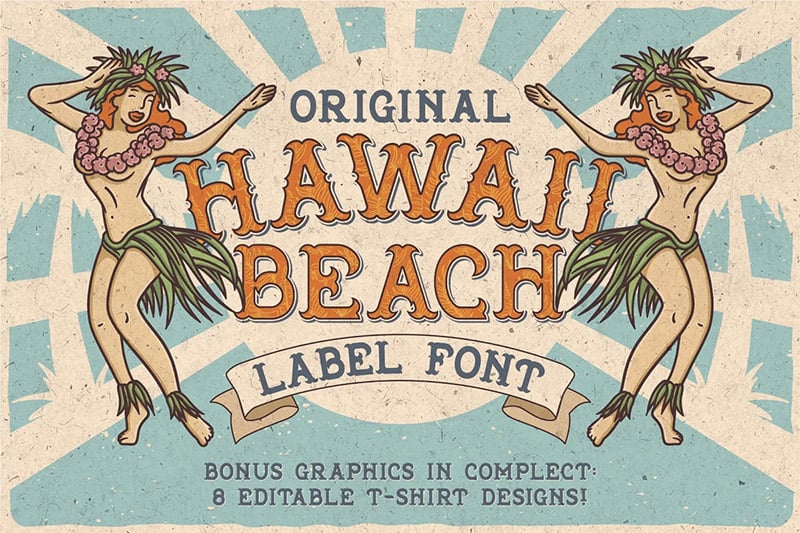 Hawaii Beach Font