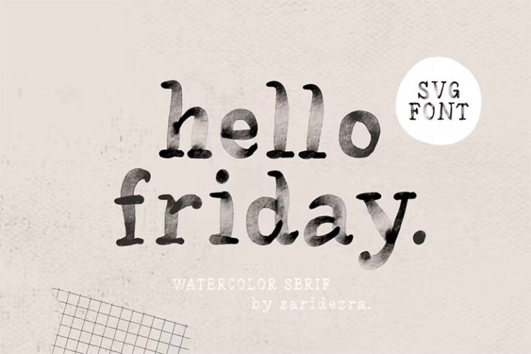 Best Watercolor Fonts for Beautiful Hand-Crafted Designs