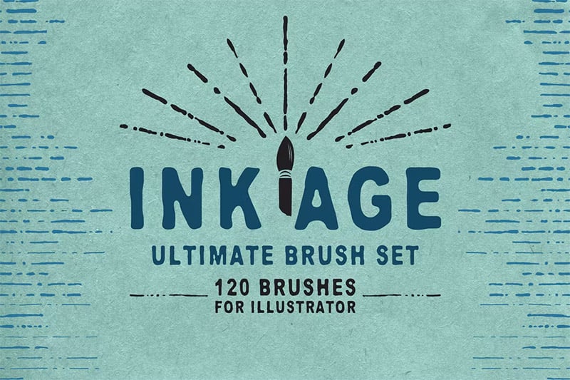 Ink Age Illustrator Brushes