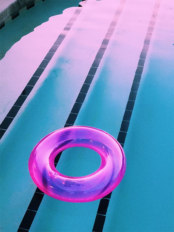 Innertube in Pool