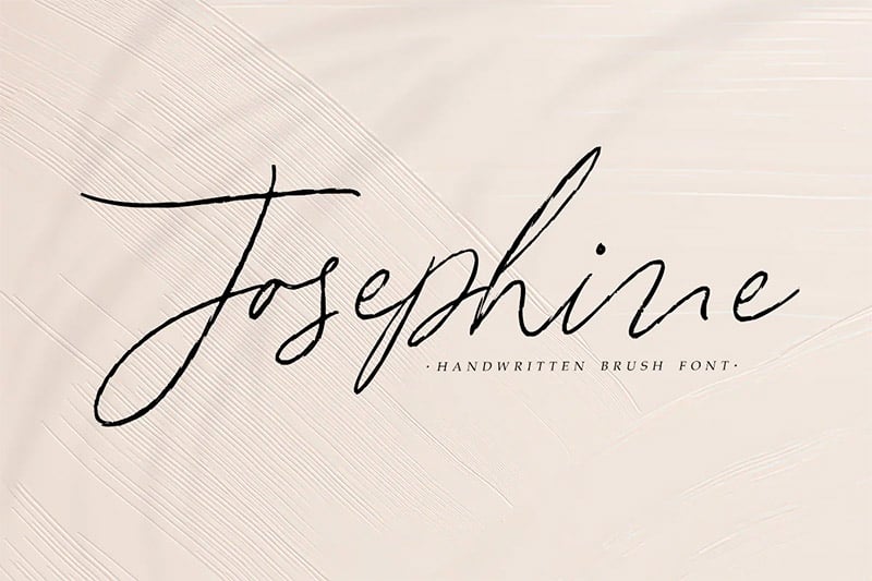 Josephone Handwritten Font