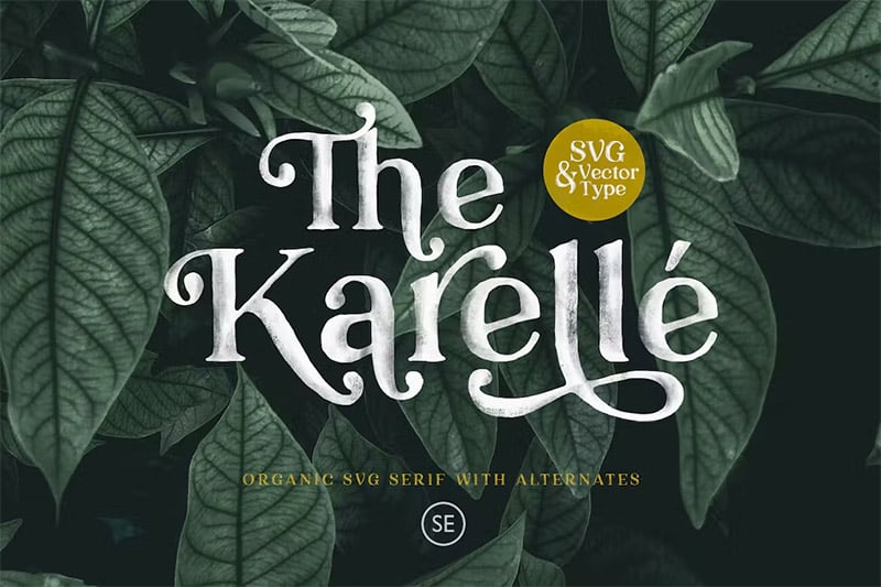 Karelle - Organic Serif