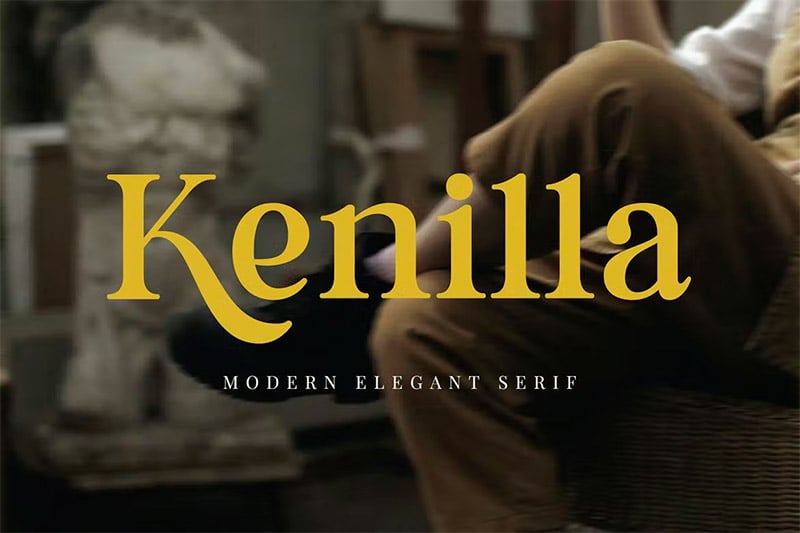 Kenilla - Modern Elegant Serif