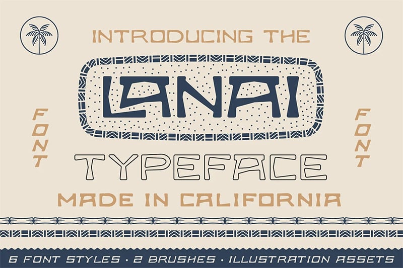 Lanai Typeface