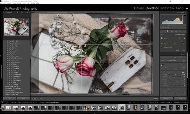 Creating a Workflow in Lightroom Classic