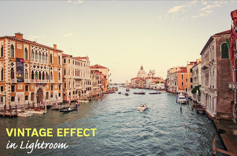 Vintage Effect in Lightroom