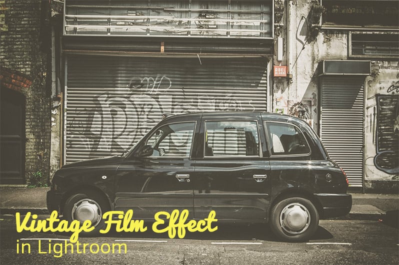 Create a Vintage Film Effect in Lightroom