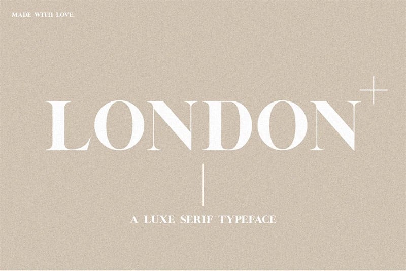 London - Luxe Serif