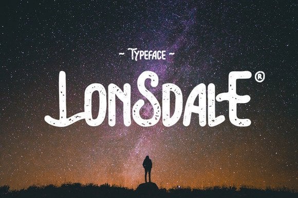 Lonsdale Stamp Font