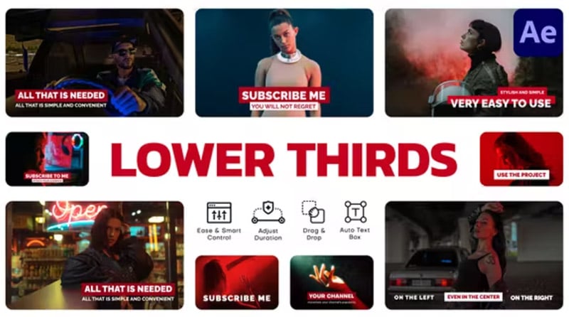 Lower Thirds Templates for After Effects