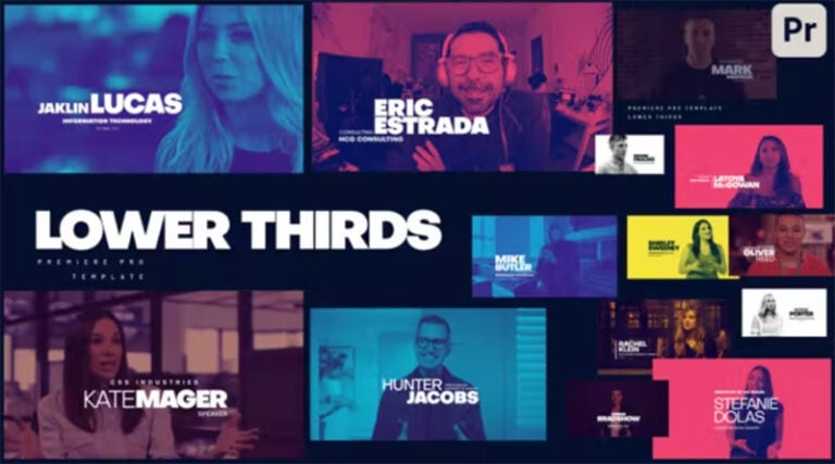 Lower Thirds Templates for Better, Faster Video Production