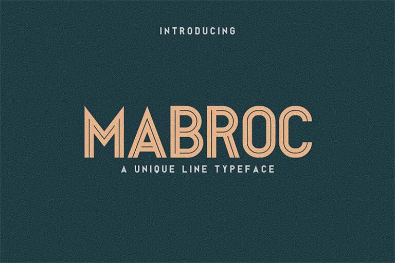 39 Best Inline Fonts for Fun, Unique Designs