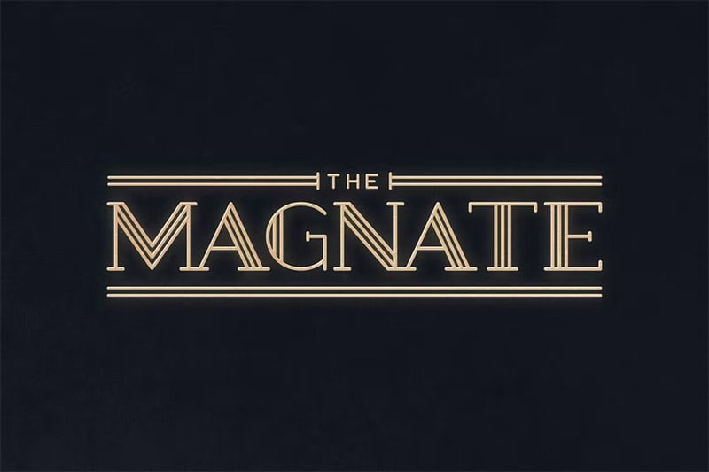 Magnate Art Deco Typeface