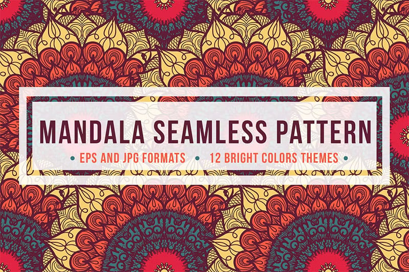 Mandala Seamless Patterns