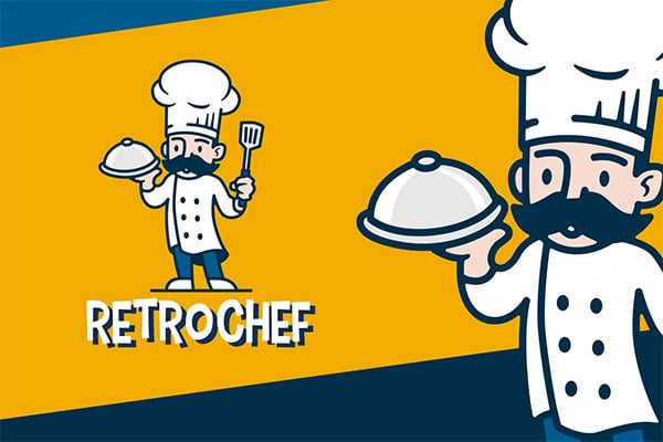 Retro Chef Logo