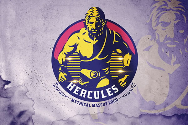 Hercules mascot logo