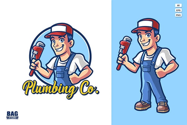 Plumbing Co. Logo