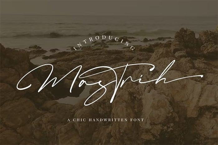 Mastrih Signature Fonts