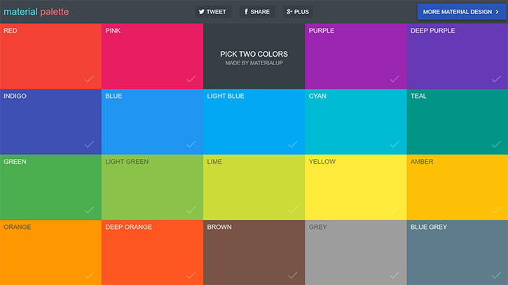 Material Palette