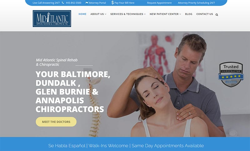 Mid-Atlantic Spinal Rehab and Chiropractic