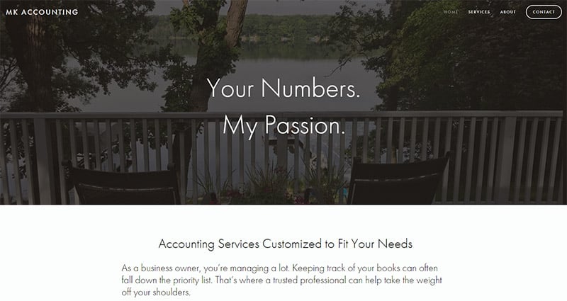 Accountant Websites - MK Accounting