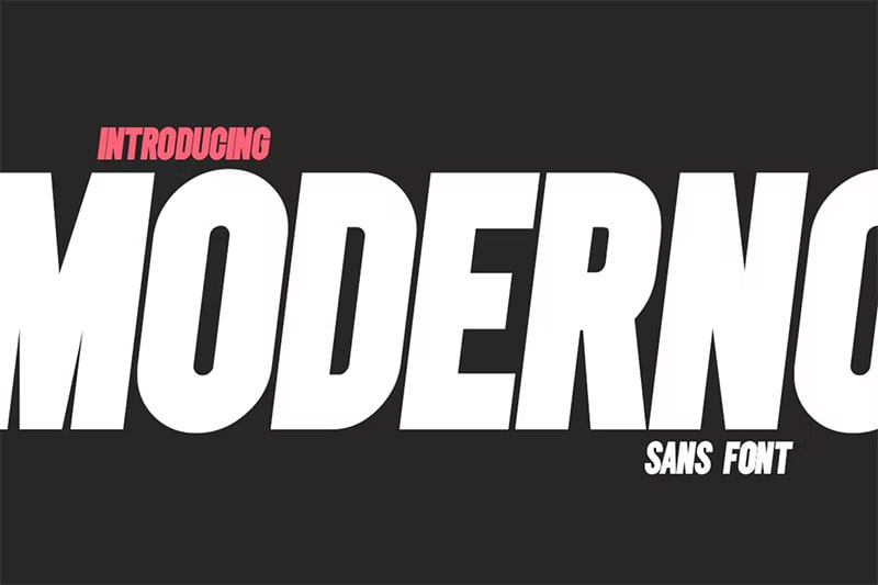 Moderno Sans Font