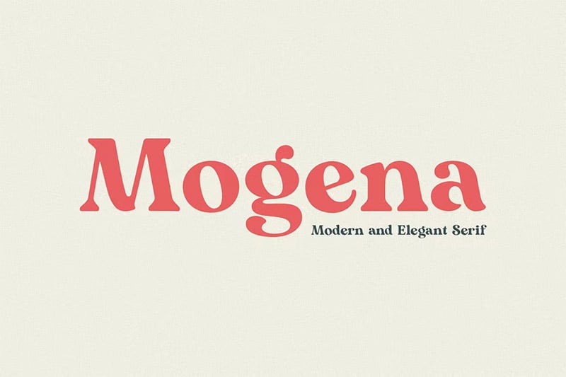 Mogena - Elegant Serif Font