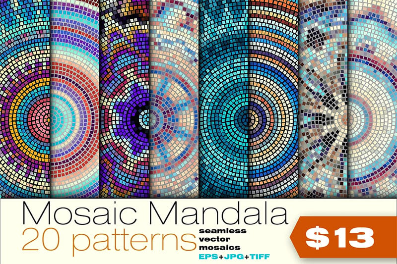 Mosaic Mandala Patterns