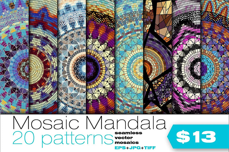 Mosaic Mandala Patterns