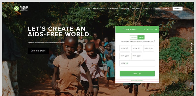 Non-Profit Websites - Global Health Innovations